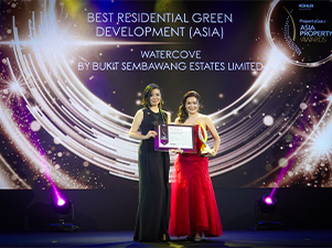 Bukit Sembawang Estates’ Watercove Crowned As Asia’s Best Residential Green Development