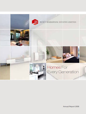 Annual Report 2008